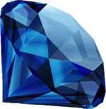 Swarovski kristalli Sapphire 12